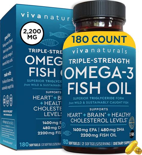 Amazon.com: Triple Strength Omega 3 Fish Oil